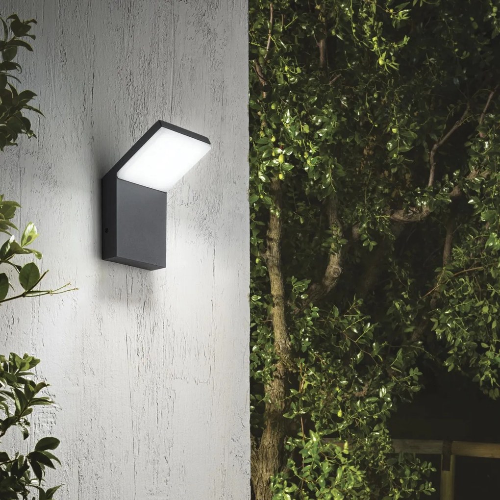 Aplica de exterior cu protectie IP54 STYLE AP ANTRACITE 4000K 209845 IDL