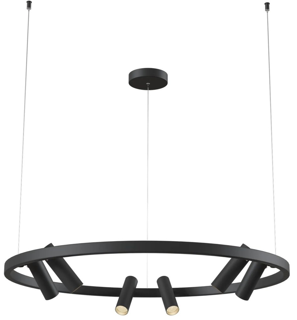 Suspensie  Satellite Maytoni Led, Negru, MOD102PL-L42B, Germania