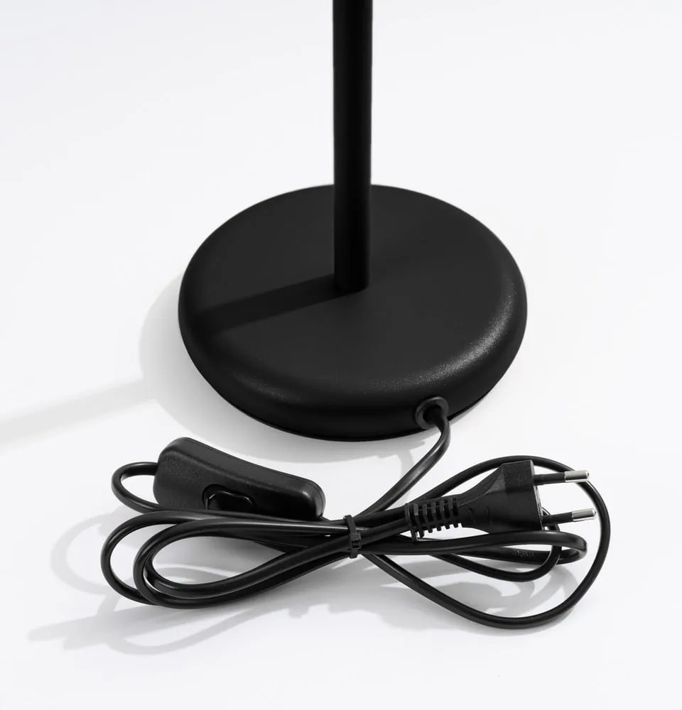 Veioză neagră (înălțime 43 cm) Gleam – Sollux