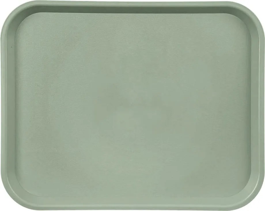 Tavă de servire verde Orion, 36 x 46 cm