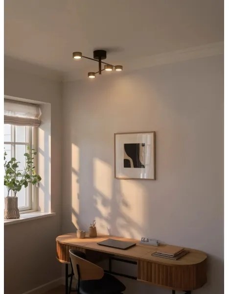 Nordlux - Plafonieră cu LED CLYDE 4xLED/4W/230V