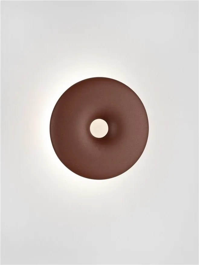 Aplica LED 3000K pentru fatade IP54 SPLASH corten