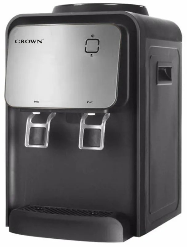 Dozator de apa Crown CWD-1918BS, 75/580W, 10-95C, Negru