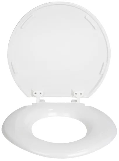 WENKO 25112100 - Capac WC TORINO 44 x 43,5 cm, alb