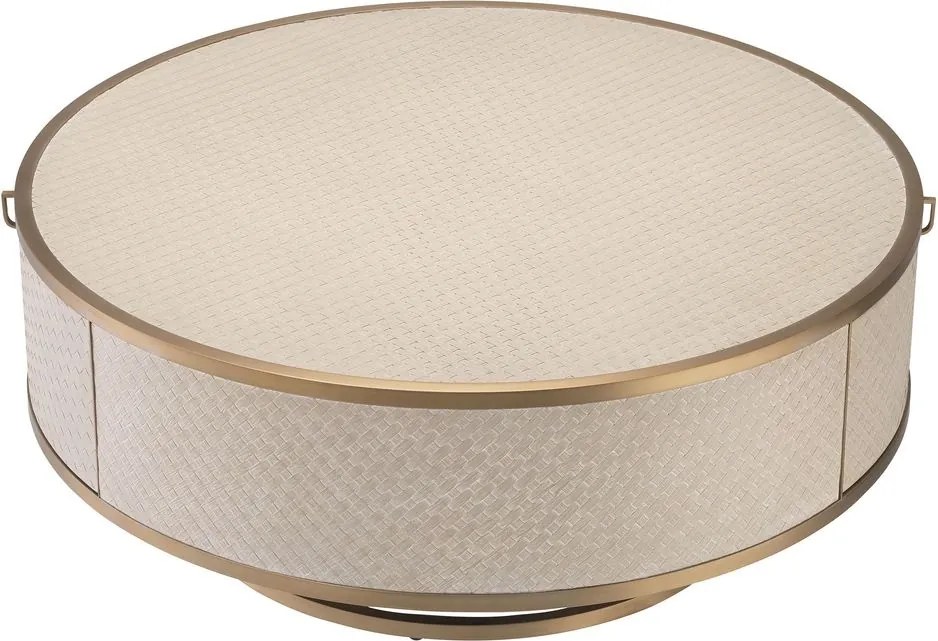 Masuta de cafea moderna design LUX Napa Valley stejar albit 114777 HZ