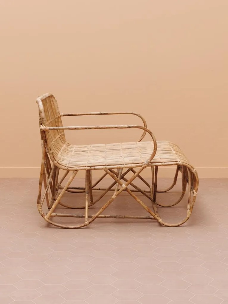 Sezlong din rattan, Twin Abrazo