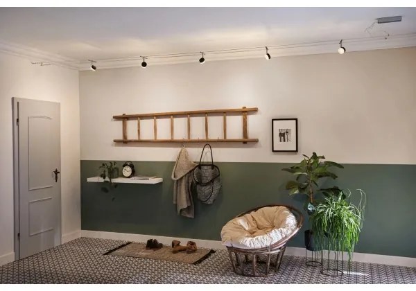 Paulmann 94457 - Set 5x LED de 4W, sistem complet pe cablu CLEAR 230V