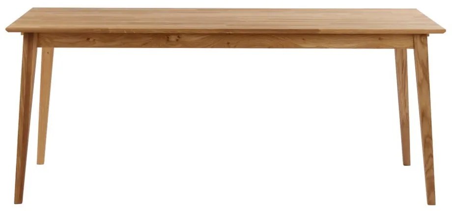 Masă de dining din stejar Rowico Filipa, 180 x 90 cm, natural