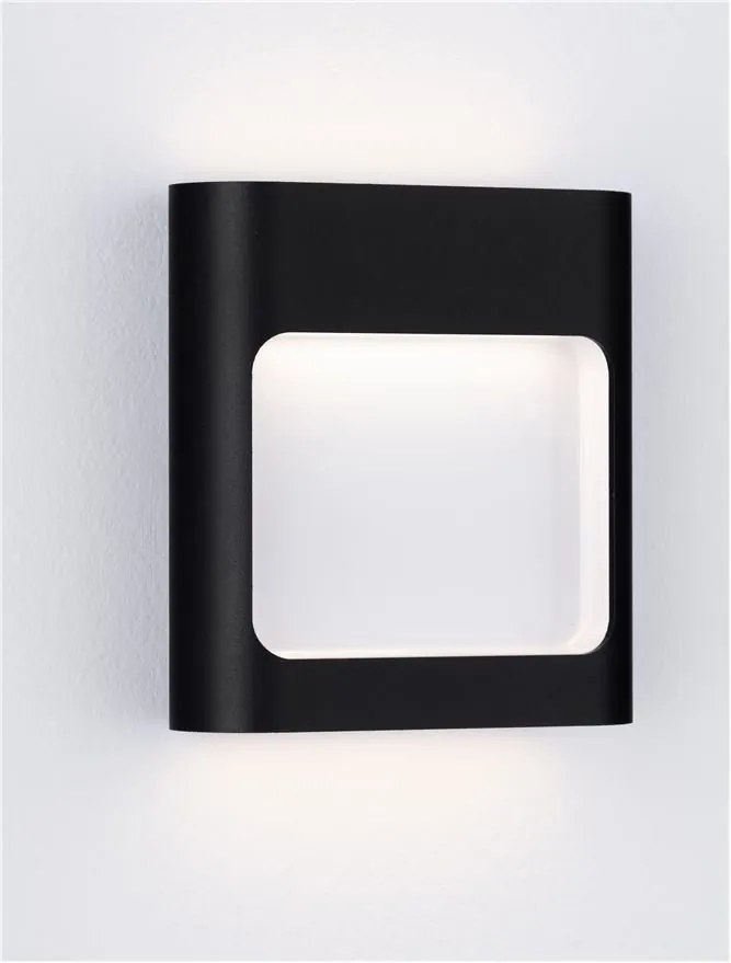 Aplica LED iluminat exterior modern IP54 TALL negru
