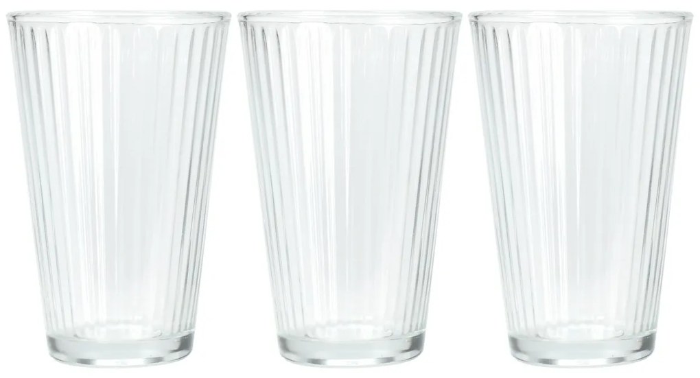 Set de pahare EH Stripes 3 buc, 300 ml