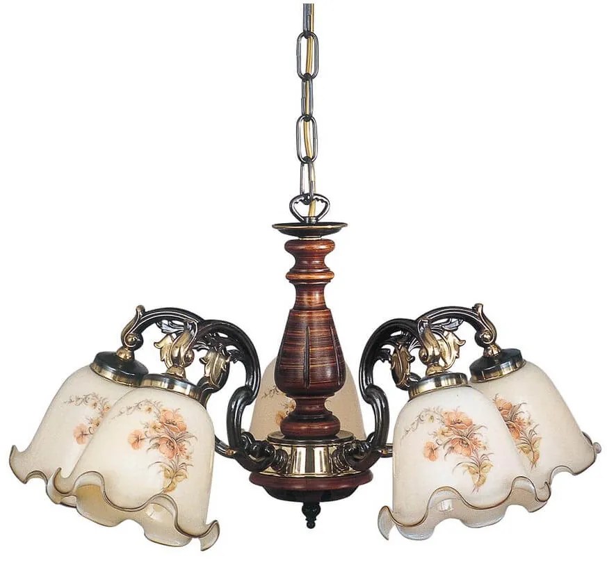 Candelabru clasic cu 5 brate design italian 965