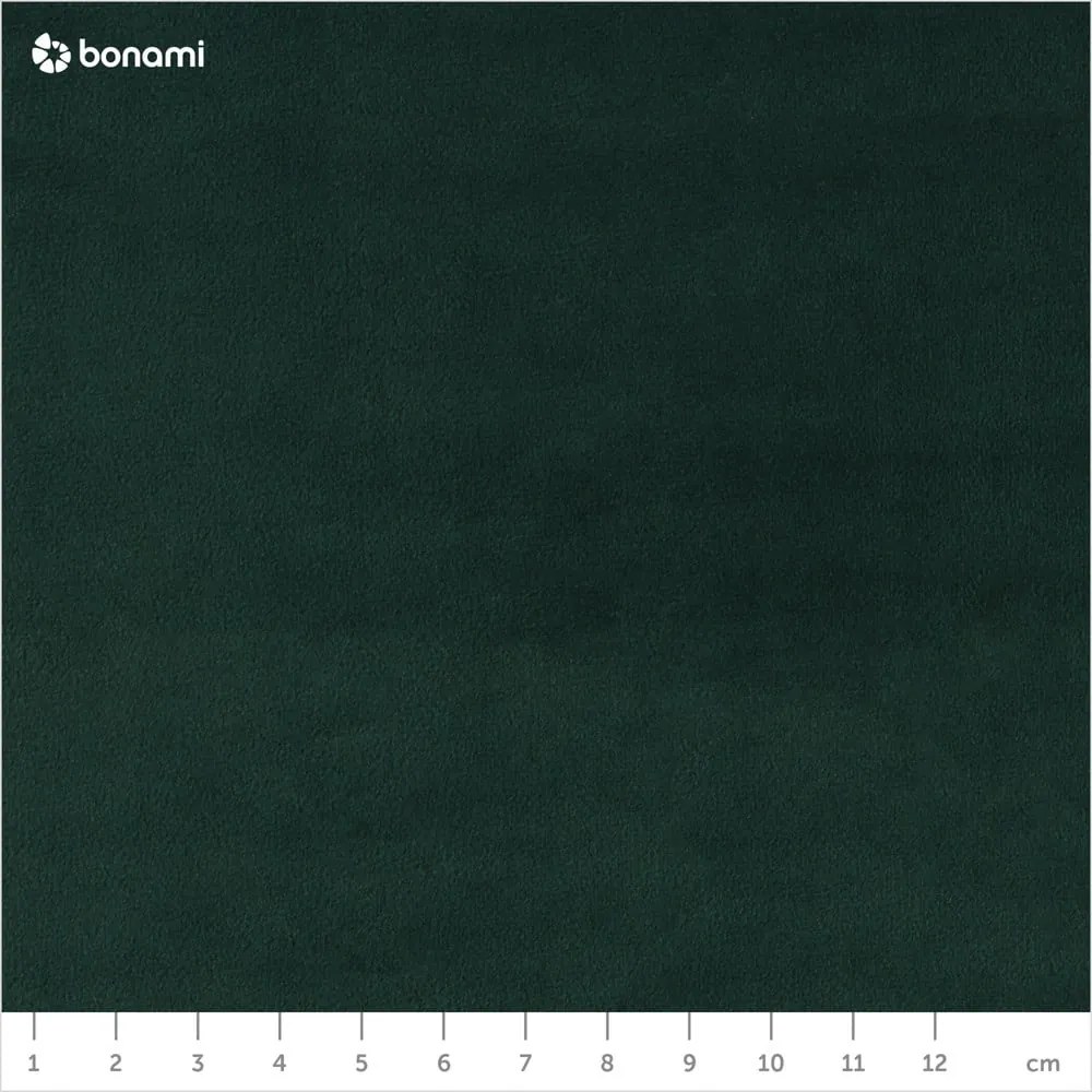 Pat matrimonial verde închis tapițat din catifea cu spațiu de depozitare cu somieră 200x200 cm Brody – Mazzini Beds