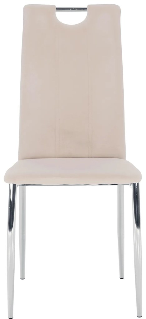 Scaun de sufragerie Don Juan NEW (bej + Crom). 1028865