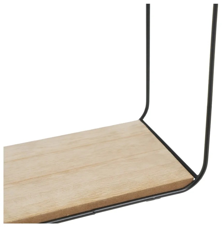 Rafturi negru-natural 2 buc. 21 cm – Casa Selección