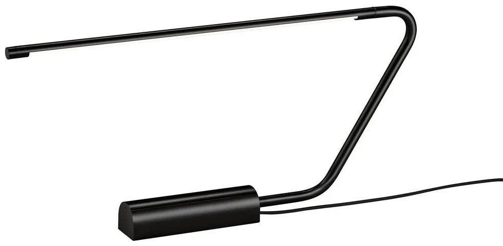 Veioză neagră LED (înălțime 33 cm) Olea – Trio Select