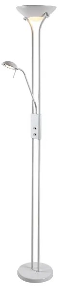 Brilagi - Lampă de podea dimabilă SCARLETT 1xR7s/230W/230V + 1xG9/40W albă