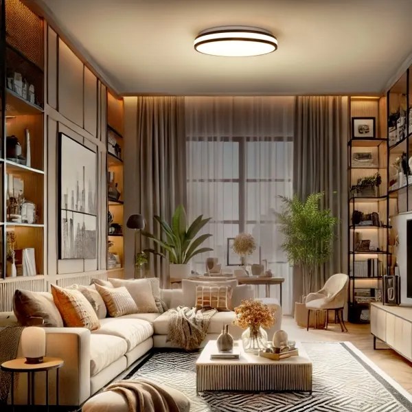 Plafonieră LED dimabilă Solight WO8012 LASKOS LED/48W/230V 3000-6500K + telecomandă