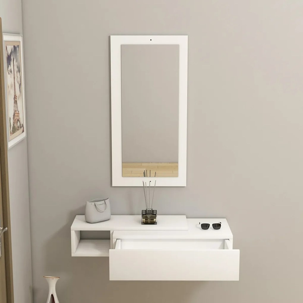 Raft decorativ Vien White