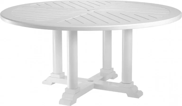 Masa pentru interior si exterior Bell Rive alb, 160cm 113537 HZ