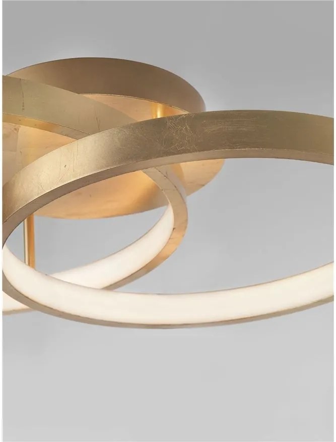 Lustra moderna aplicata, LED Leon