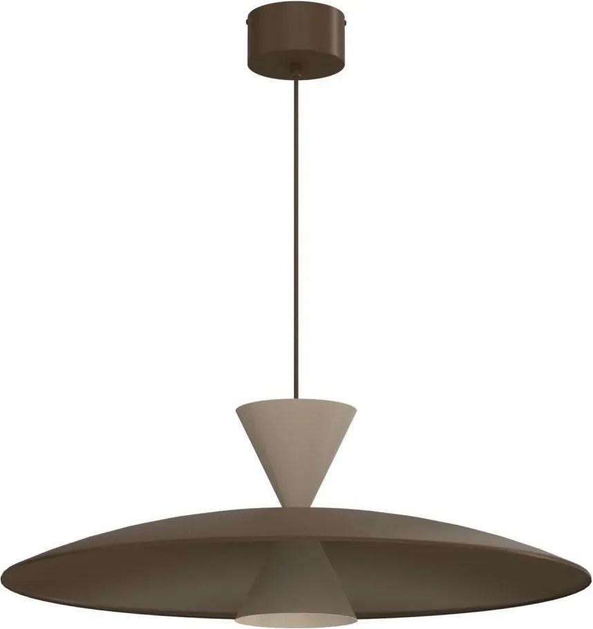 Pendul pe cablu MISTIC 1xGX53/15W/230V, maro