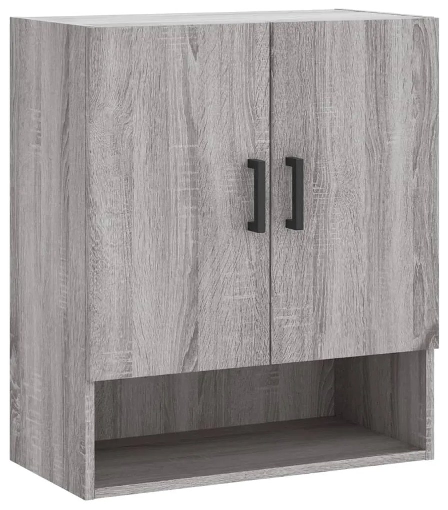 vidaXL Dulap de perete, gri sonoma, 60x31x70 cm, lemn compozit