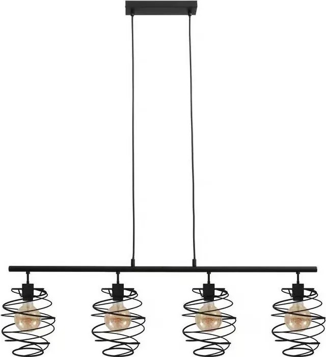 Briloner 4871-045 - Lustră suspendată pe cablu 4xE27/60W/230V