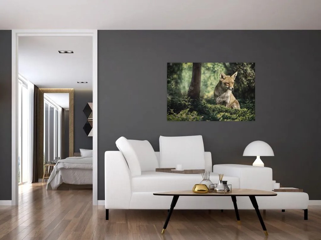 Tablou cu vulpe (90x60 cm)