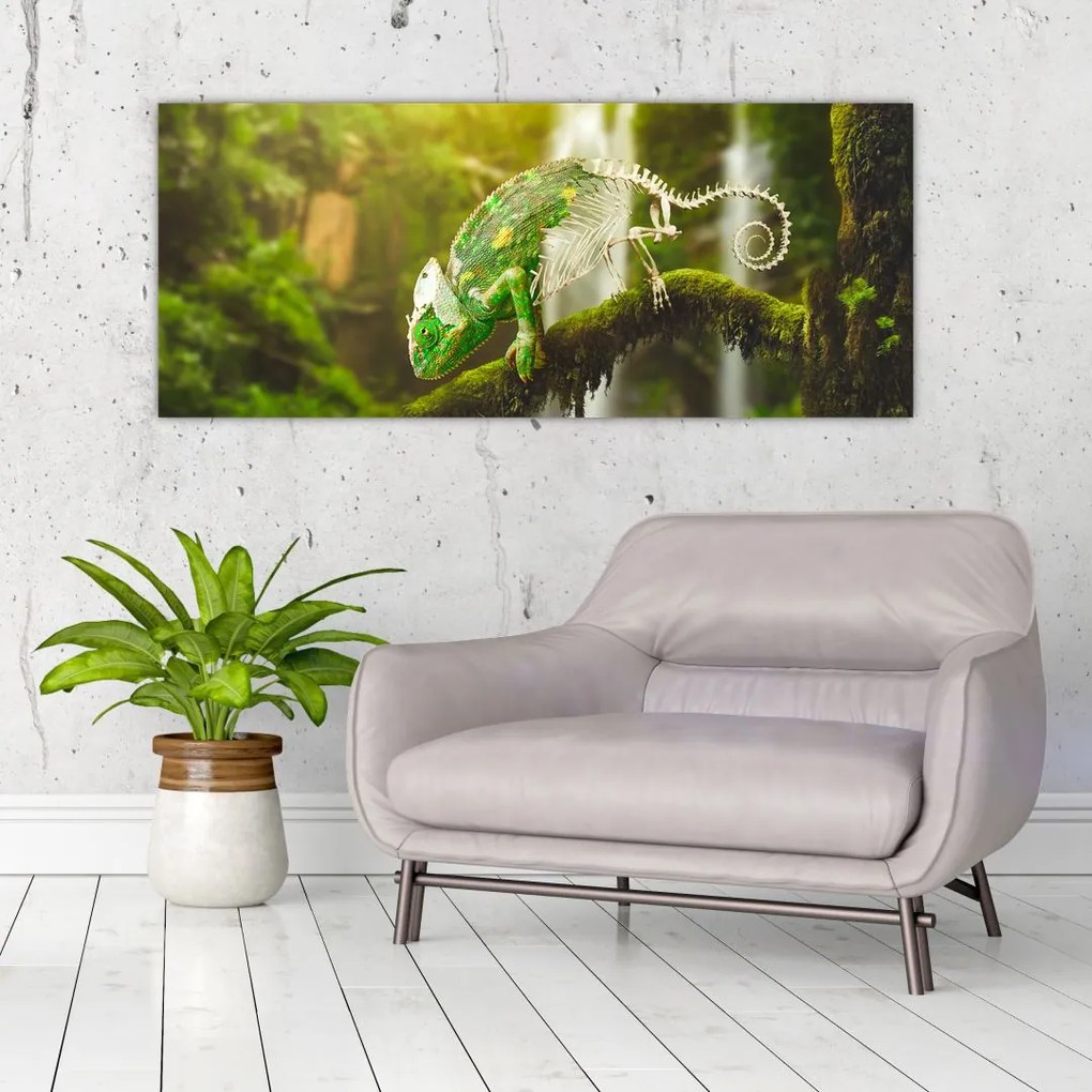 Tablou - cameleon (120x50 cm)