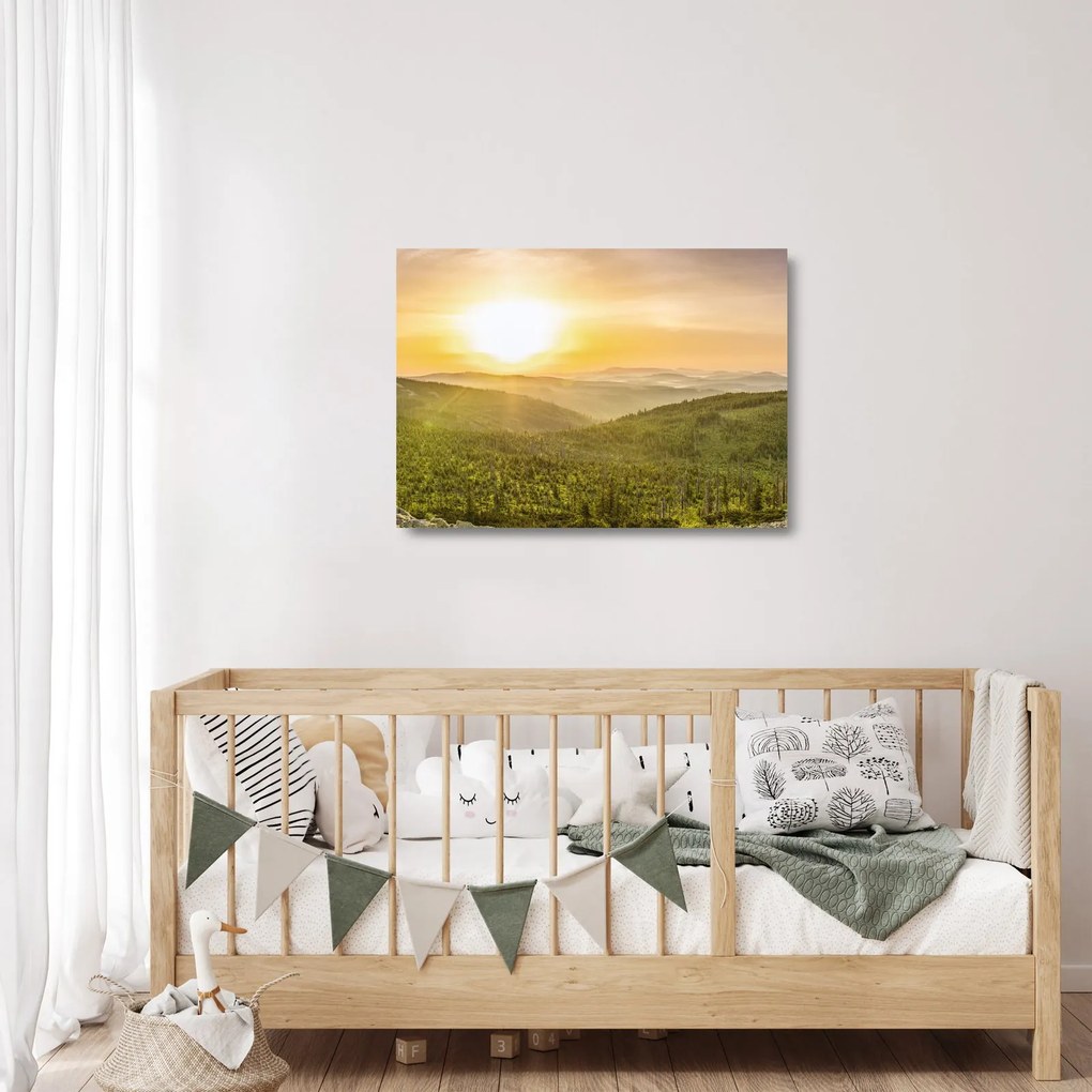 Tablou pe sticlă panoramatic (70x50 cm)