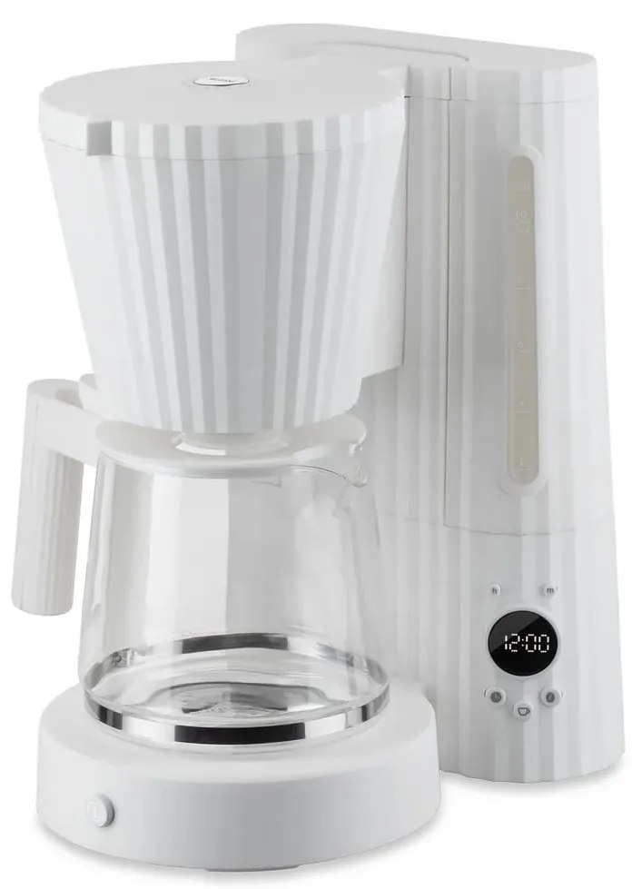 Filtru cafea pentru cafea picurata PLISSÉ 1,5 l, varianta multipla - Alessi Culoare: alb