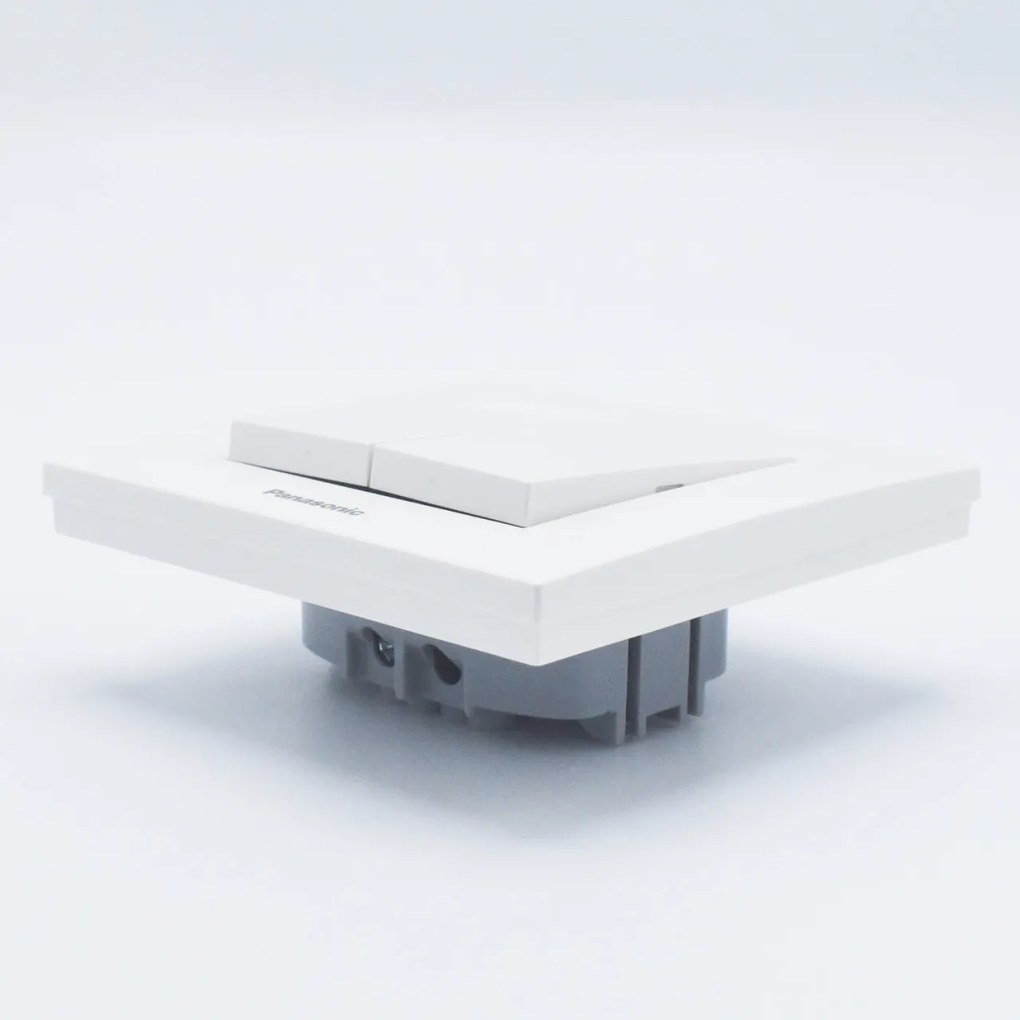 Comutator simplu Karre Plus Panasonic, ST, alb