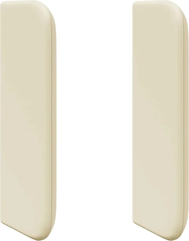 vidaXL Ureche pentru Tăblie Crem 40,5 x 40,5 x 4 cm PVC