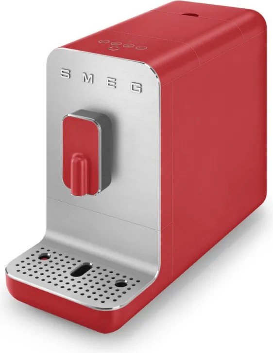 Espressor automat SMEG Collezione BCC01RDMEU, 1350 W, 19 bar, 1,4 l, 8 functii, Rasnita incorporata, Rosu