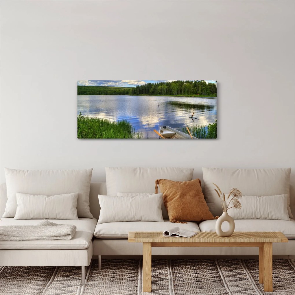 Tablou - Sat pitoresc (120x50 cm)