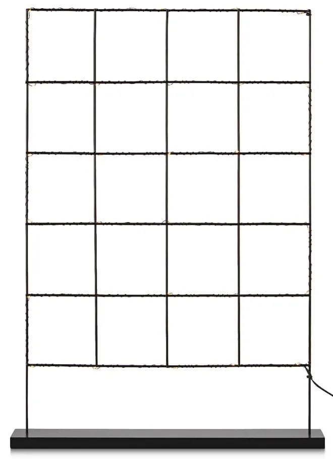 Decorațiune luminoasă Markslöjd Elisabeth, înălțime 61 cm, negru