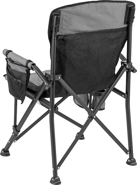 Leziter Premium fotoliu încălzit cu suport pentru pahare gri