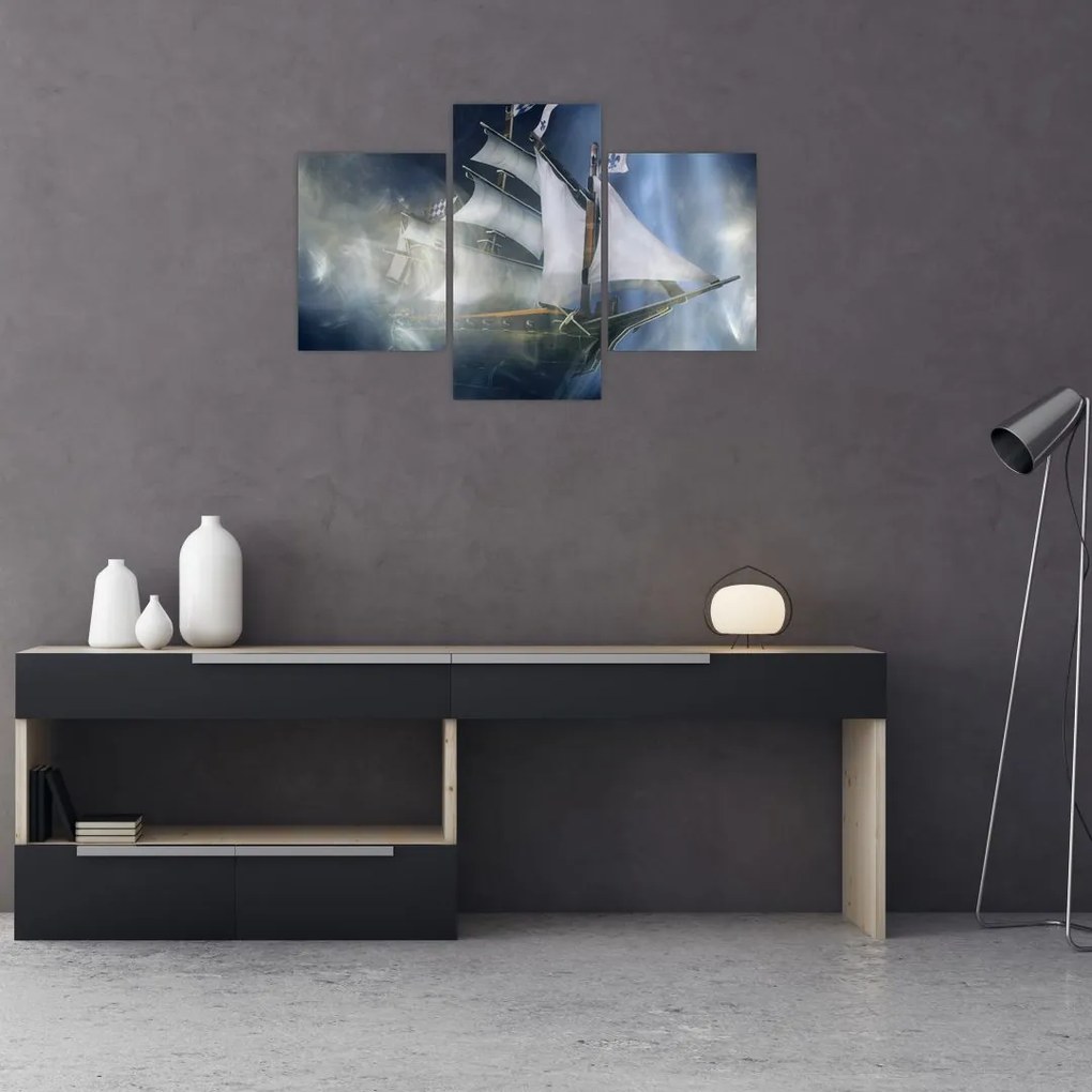 Tablou - Corabia fantomelor (90x60 cm)