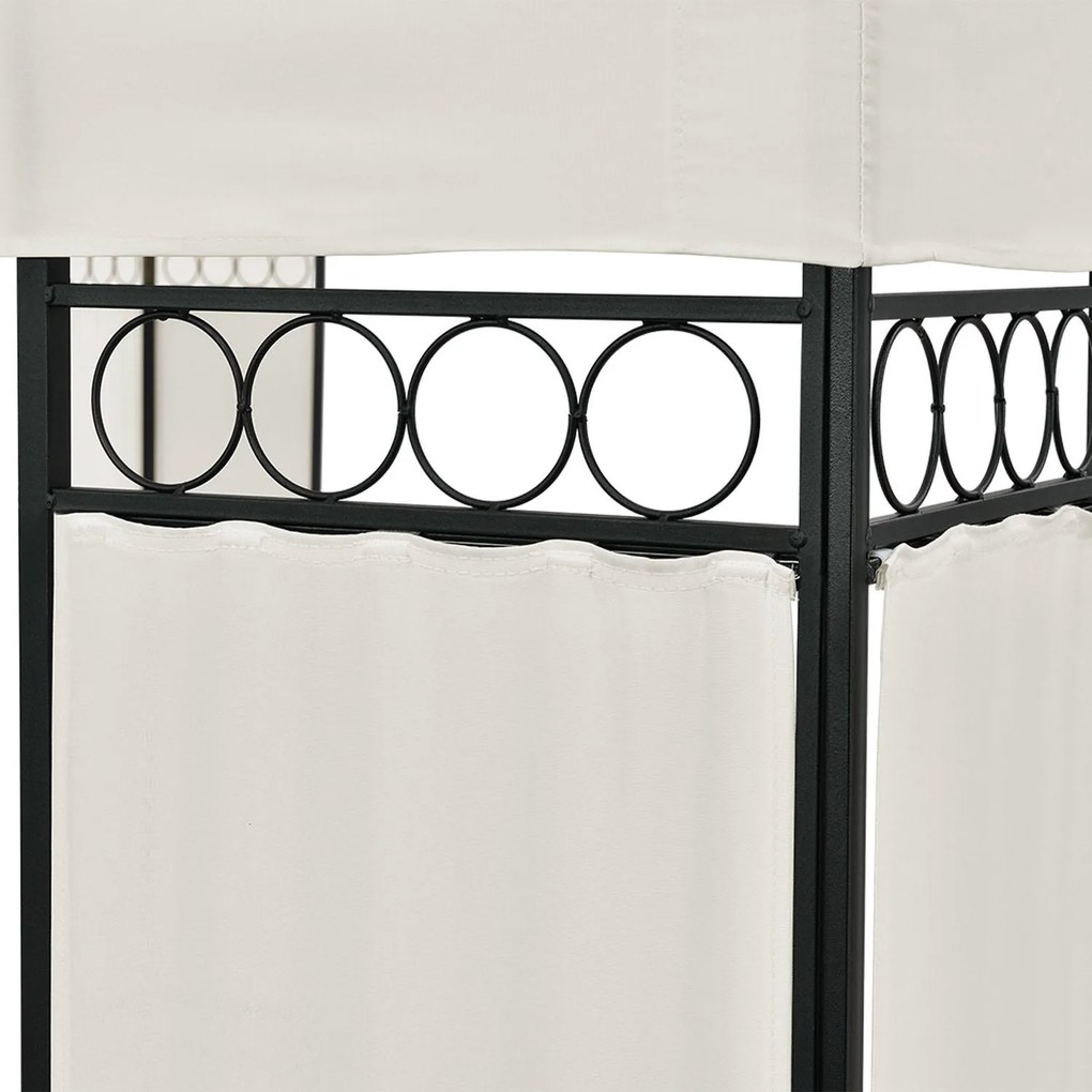 Cort de grãdinã "Capri" 3 x 4 m crem