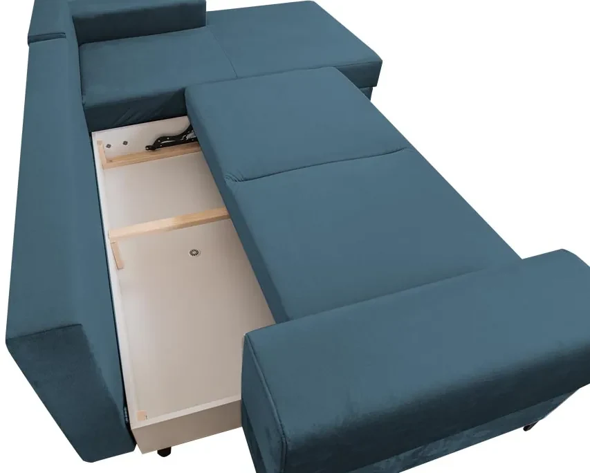 Canapea Culoare Albastru, SPARK Varianta de colt: Colt Dreapta
