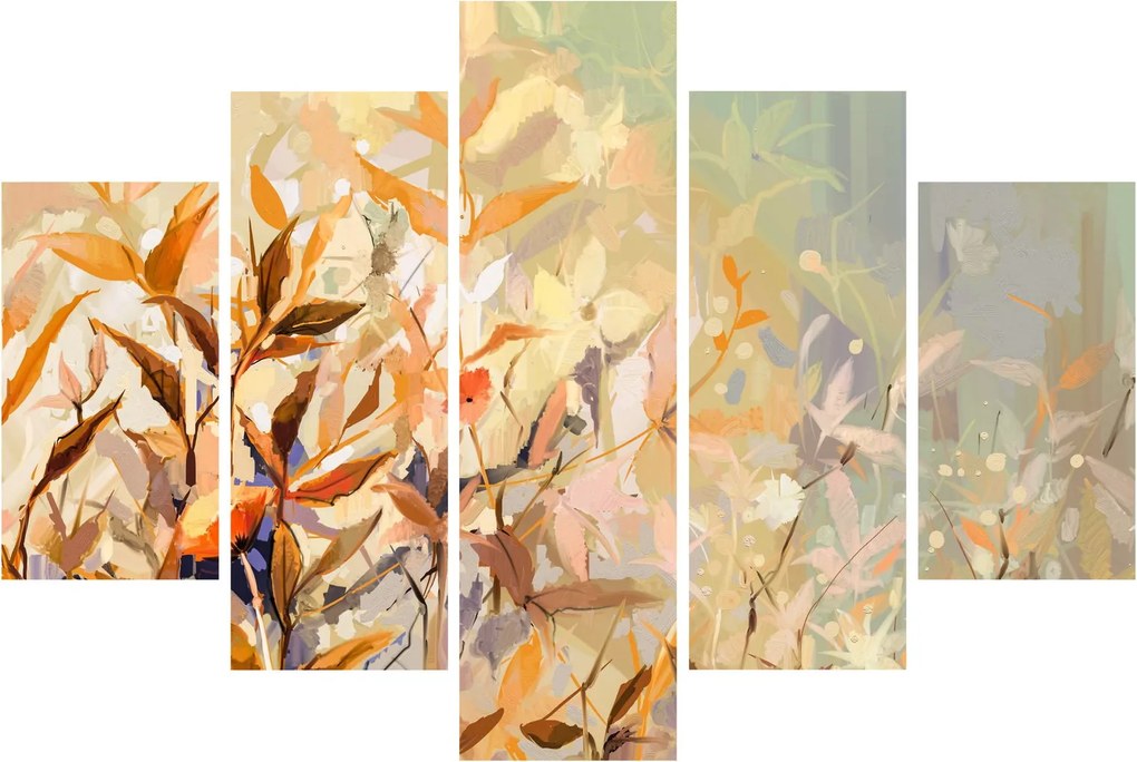 Tablou - Plante pictate (150x105 cm)