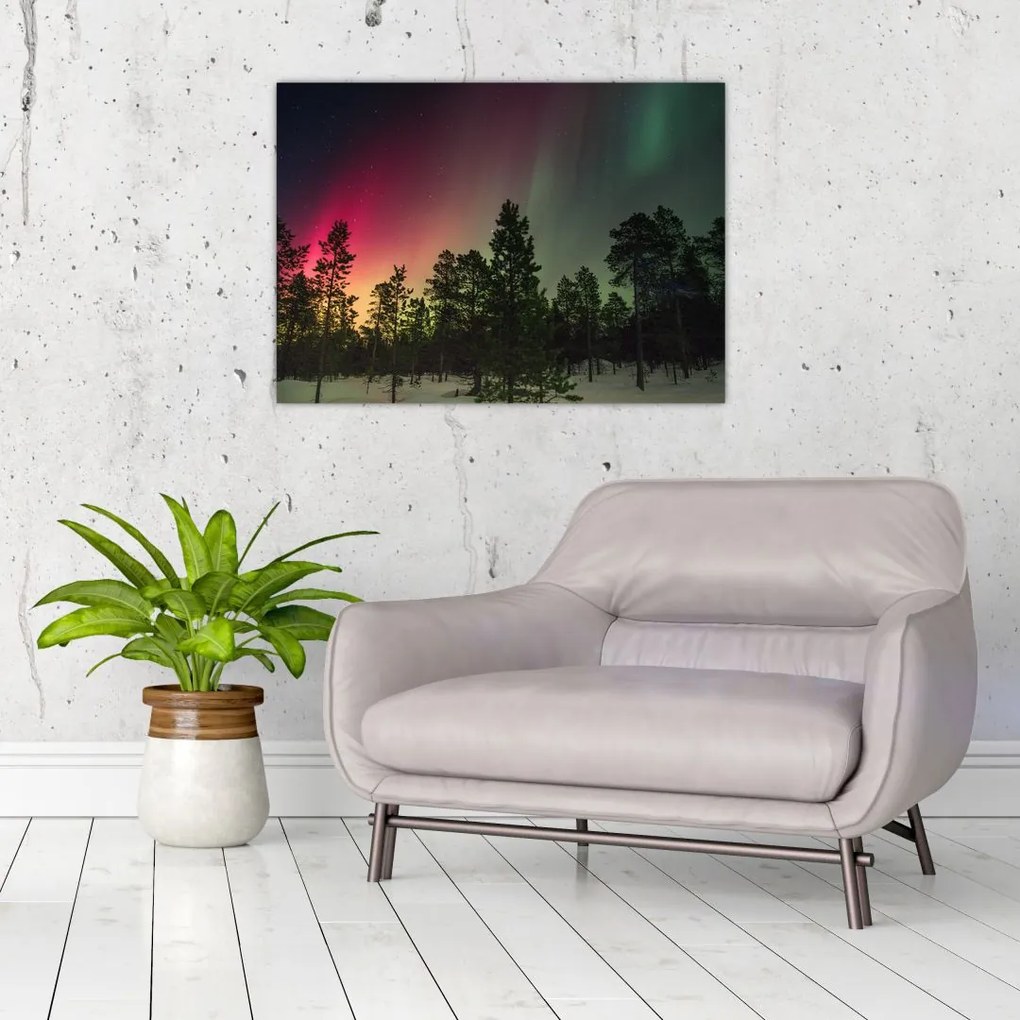 Tablou cu Northern Lights (70x50 cm)