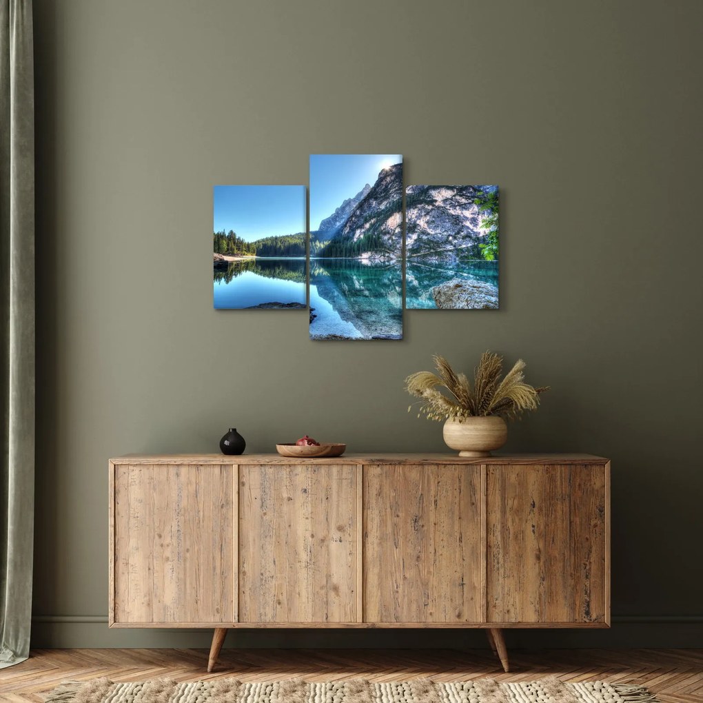 Tablou - Lac montan (90x60 cm)
