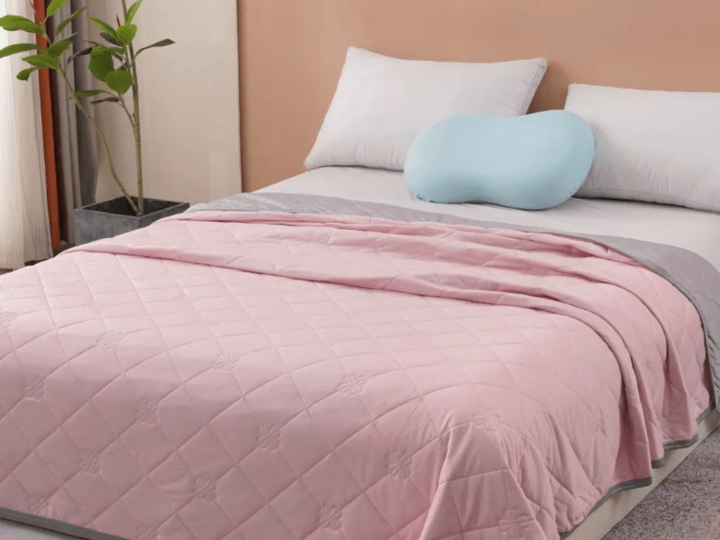 Pilota de vara racoritoare ELARIA, roz Dimensiune: 140 x 200 cm