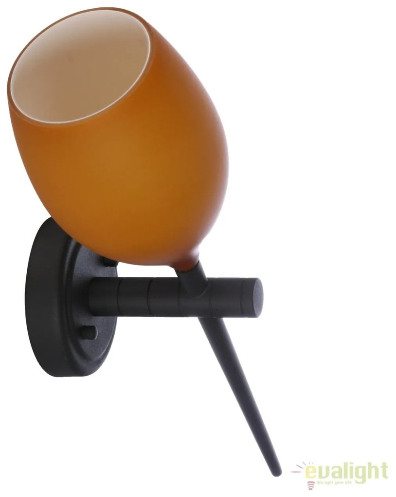 Aplica de perete moderna Izza amber