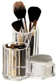 Organizator pentru cosmetice Premier Housewares Compart, 3 compartimente