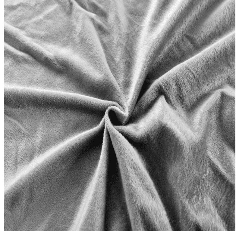 Cearsaf microplus NOLVIA 90x200 cm gri deschis