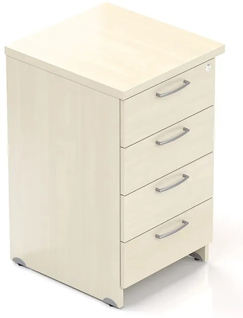 Container Visio 50 x 47 cm - 4 sertare, paltin