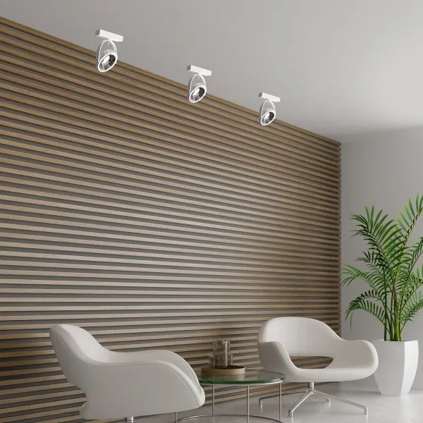 Spot de perete LUGAR 1xAR111 - GU10/25W/230V