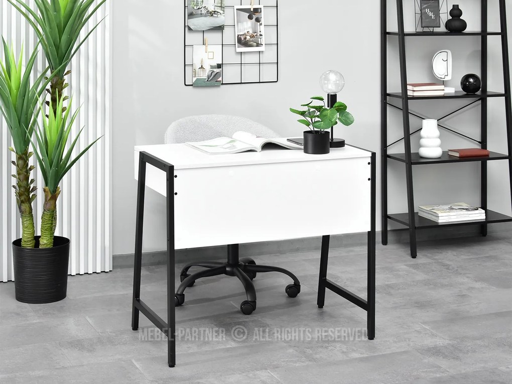 Masă PC Norway (alb + negru). Promo -18%. 1109800